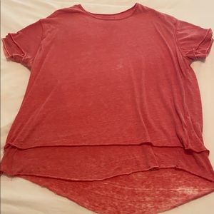 Free People Large Short Sleeve Shirt